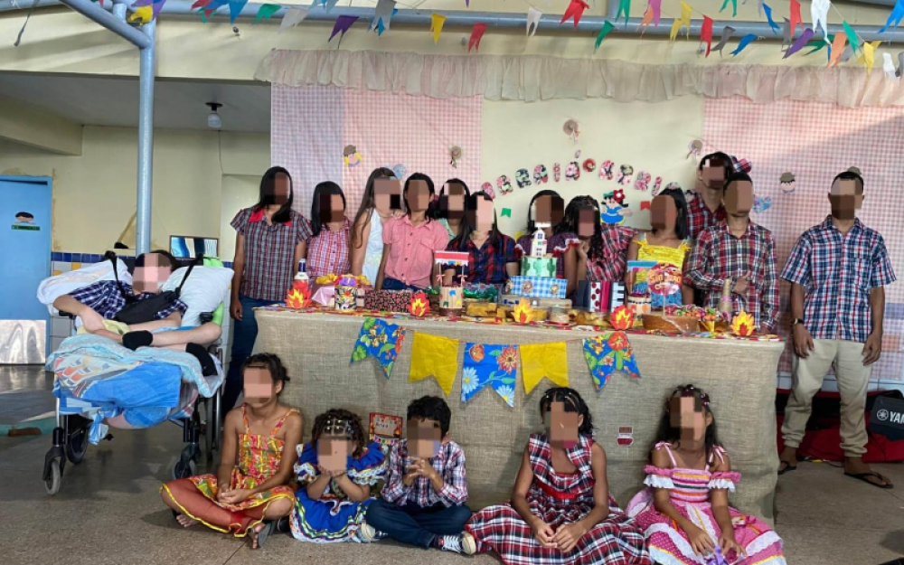 Abrigo Regional realizou a Festa do Matuto com os colaboradores e acolhidos da instituição