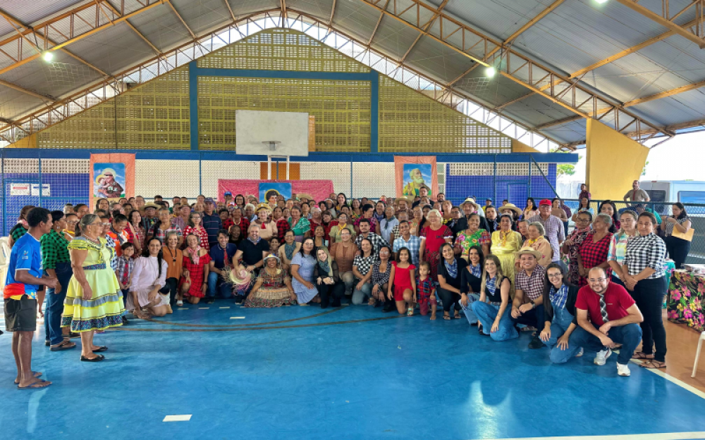 Idosos de Campo Alegre participaram do Arraiá da Melhor Idade promovido pela Prefeitura