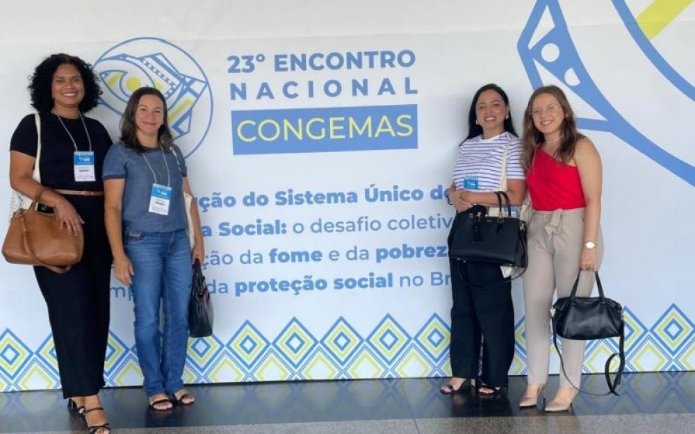 Secretárias de Campo Alegre participam do 23º Encontro Nacional de Gestores de Assistência Social