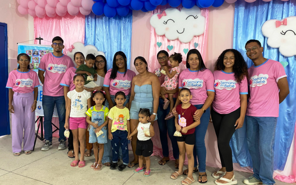 Semana do Bebê: Programa Criança Feliz realiza tarde de diversão com crianças de Luziápolis