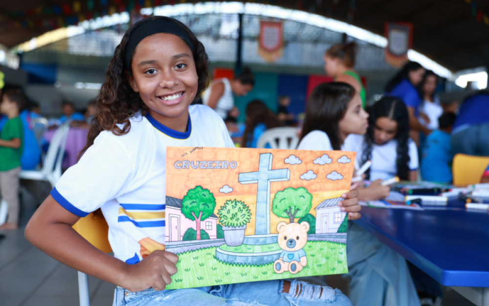 Estudantes de Campo Alegre participam do segundo dia das oficinas de Bobbie Goods 