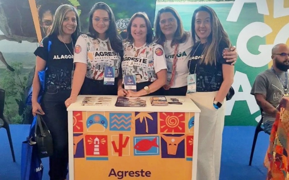 Representante de Campo Alegre participou do Festival de Turismo de Alagoas