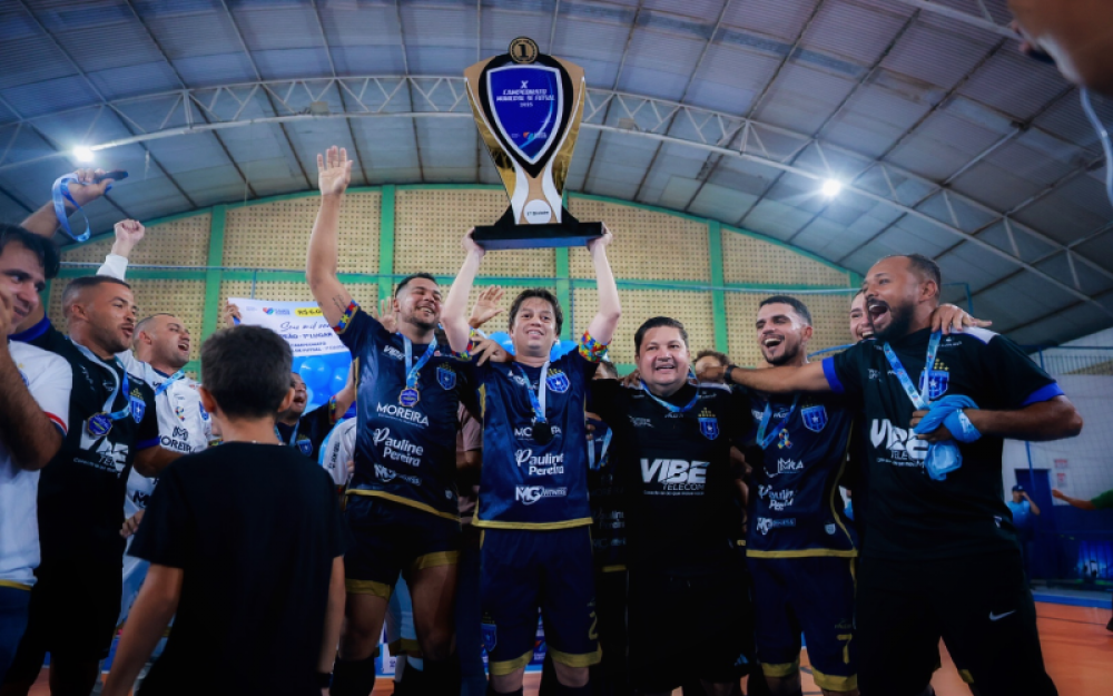 Galácticos vence o Força Jovem e conquista o décimo titulo do Campeonato Municipal de Futsal