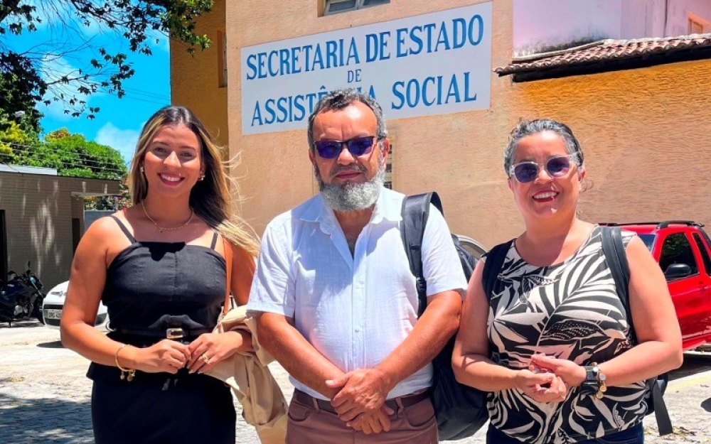 Representantes de Campo Alegre em reunião de apoio técnico realizado pelo Conselho Estadual de Assistência Social