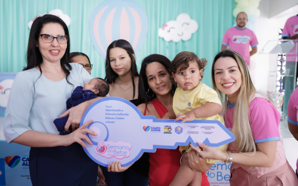 Palestra e entrega da Chave ao Bebê prefeito marca o encerramento da XI Semana do Bebê de Campo Alegre