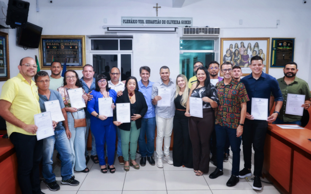 Empossados os novos membros do Conselho Municipal de Politicas Culturais