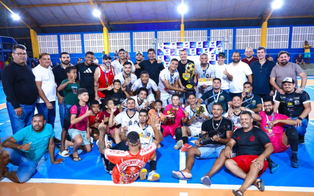 Barcelombra venceu o CSL vence e conquista o título Copa de Futsal de Luziápolis
