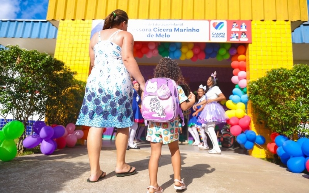 Instituições que ofertam a Educação Infantil em Campo Alegre iniciam aulas para o Ano Letivo 2026
