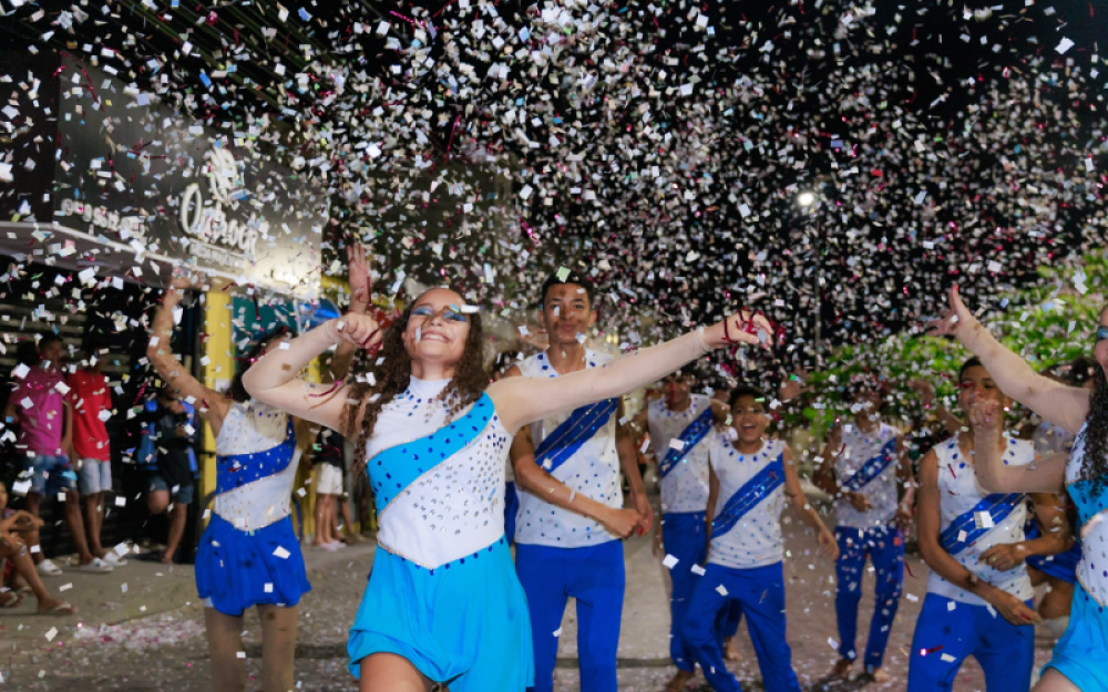 Show de talentos reuniu vários jovens artistas da música e dança na Praça Central de Campo Alegre
