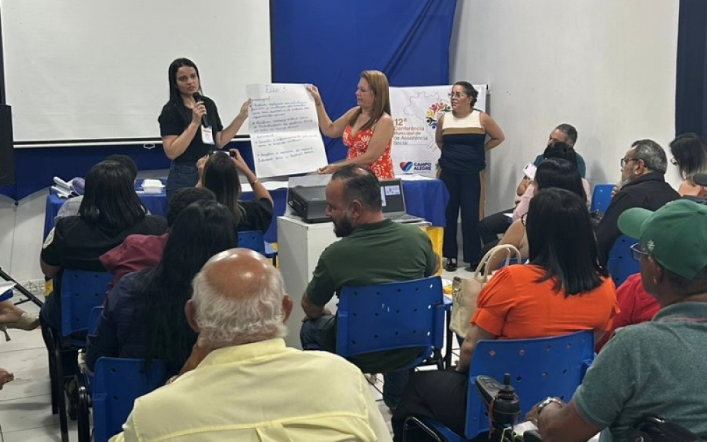 Campo Alegre realizou a XII Conferência Municipal de Assistência Social e debate os 20 anos do SUAS