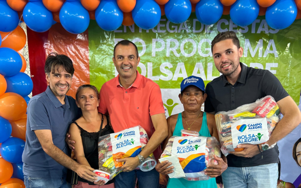 Prefeitura de Campo Alegre realizou a distribuição de mais 2.500 cestas básicas pelo programa Bolsa Alegre