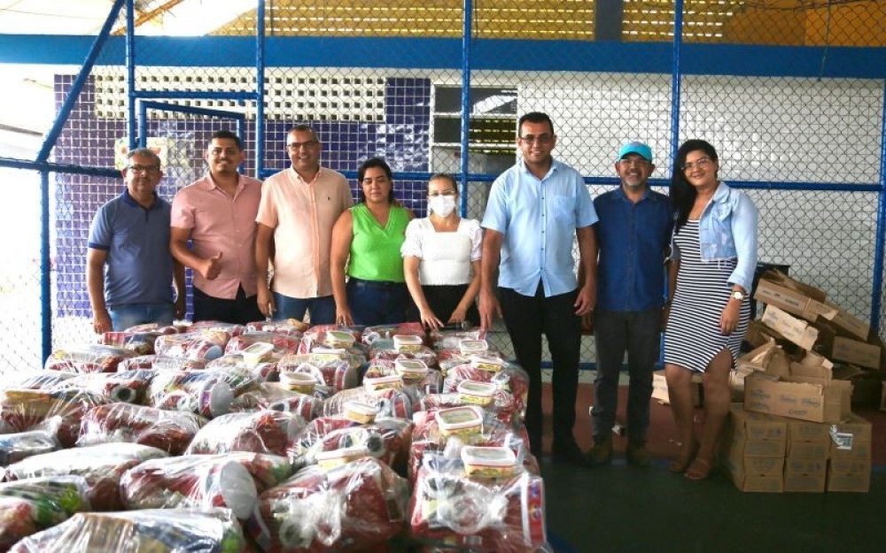 Prefeitura de Campo Alegre realizou mais uma entrega mensal de mais 1.500 Cestas Básicas pelo Programa Bolsa Alegre