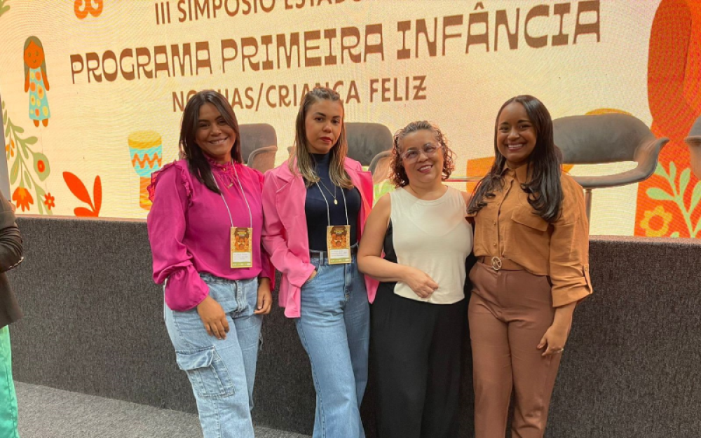 Equipe de Campo Alegre participou do III Simpósio Estadual do Programa Primeira Infância no Suas/Criança Feliz 
