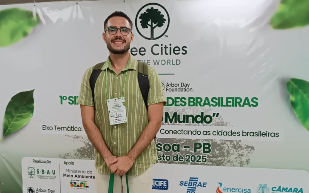 Representante de Campo Alegre participa do 1° Simpósio das Cidades Brasileiras Árvores do Mundo em João Pessoa