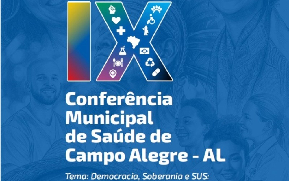 Campo Alegre realizará a IX Conferência Municipal de Saúde com o tema Saúde, Soberania, Democracia e SUS