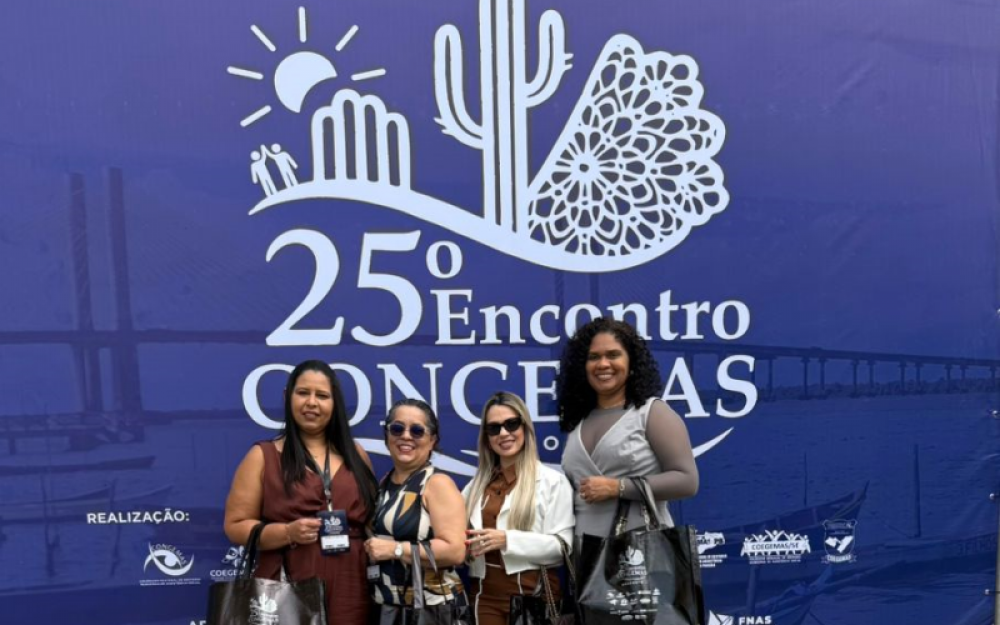 Representantes da Assistência Social de Campo Alegre participam do 25° Encontro Regional do CONGEMAS em Aracaju