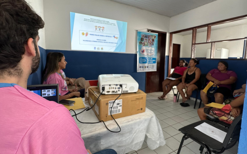 Semana do Bebê: CREAS promove oficina sobre os cuidados da Infância 
