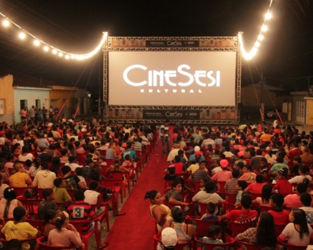 Sucesso em mais uma edição do Projeto Cine Sesi Cultural em Campo Alegre