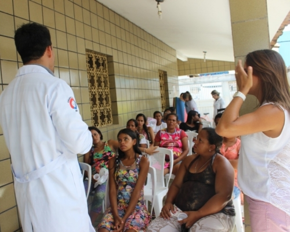 Secretaria de Saúde realizou reunião com o grupo de Gestantes de Luziápolis 