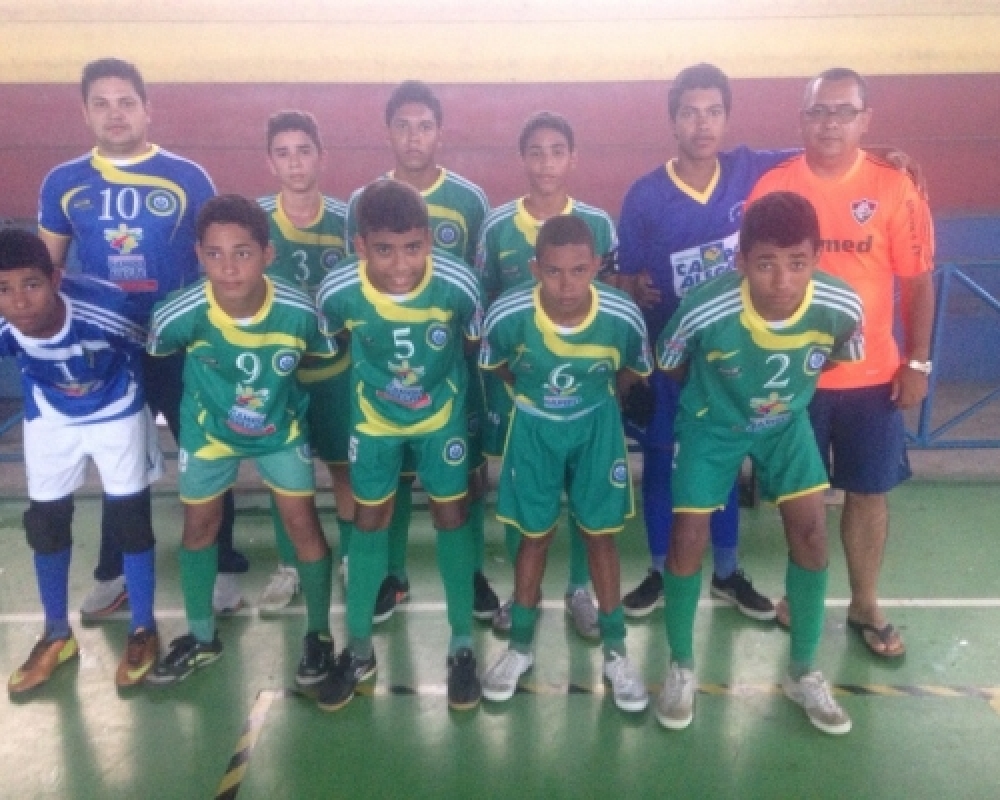 Futsal de Campo Alegre fica em primeiro lugar no regional JEAL 2015