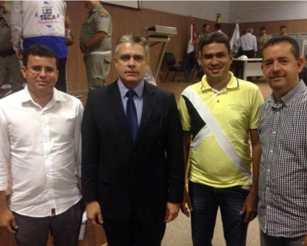 Secretário de Transportes e diretores da SMT participaram de evento de 03 anos da Lei Seca