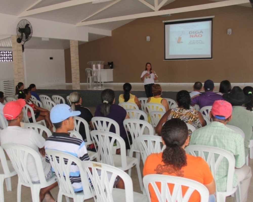 Secretaria de saúde promove ações da Campanha de Combate ao tabagismo no município