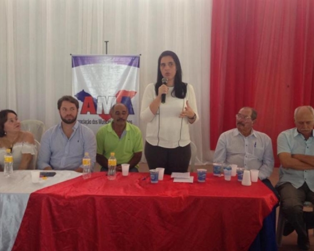 Mobilização: Prefeita Pauline Pereira participou da Segunda reunião promovida pela AMA em Cajueiro