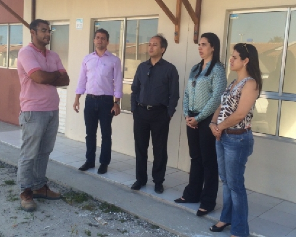 Prefeita Pauline Pereira participa de visita técnica ao residencial João José Pereira em Luziápolis