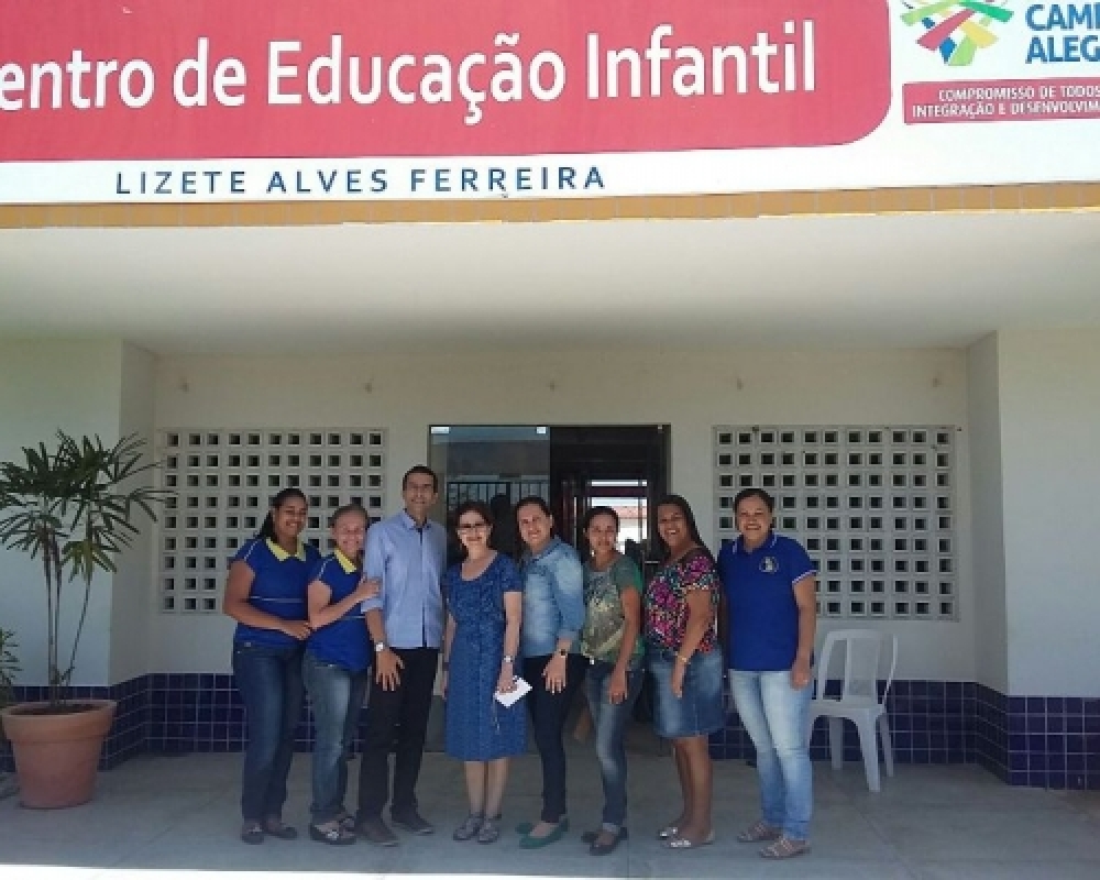 Campo Alegre recebeu visita da coordenadora do Programa de Educação Infantil - PEI 