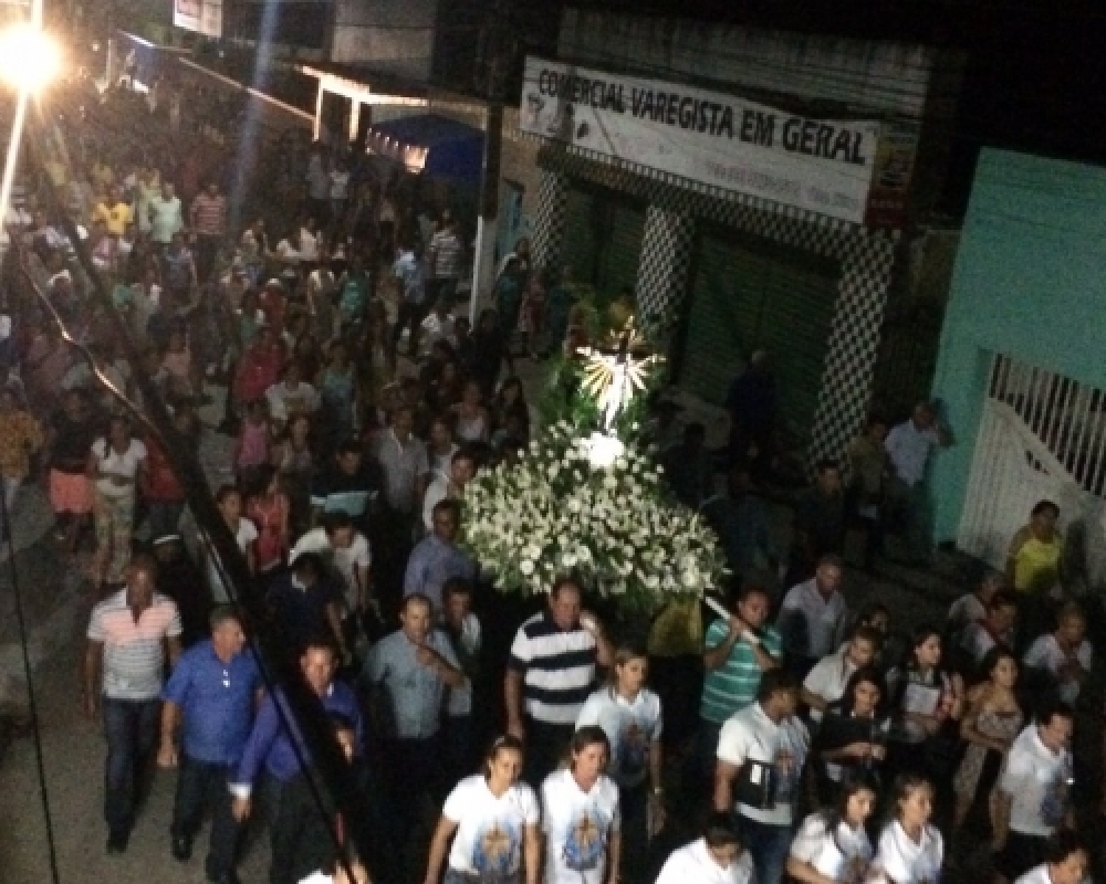 Festa do Padroeiro Bom Jesus dos Aflitos foi encerrada com celebração de Missa e Procissão 