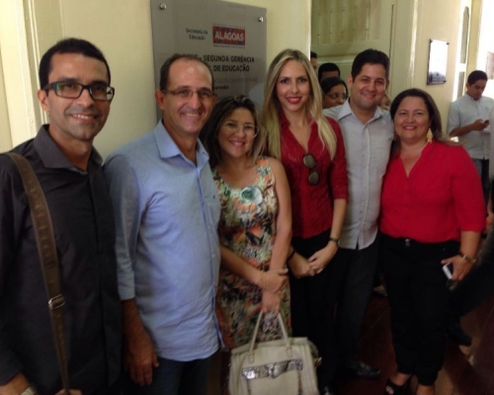 Técnicos da Secretaria de Educação participaram da inauguração do prédio da 2ª Gere 