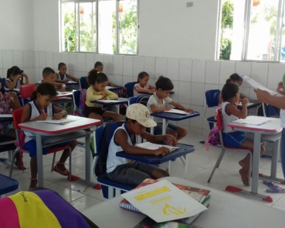 Provinha Brasil é aplicada nas 12 instituições de ensino da rede pública municipal 