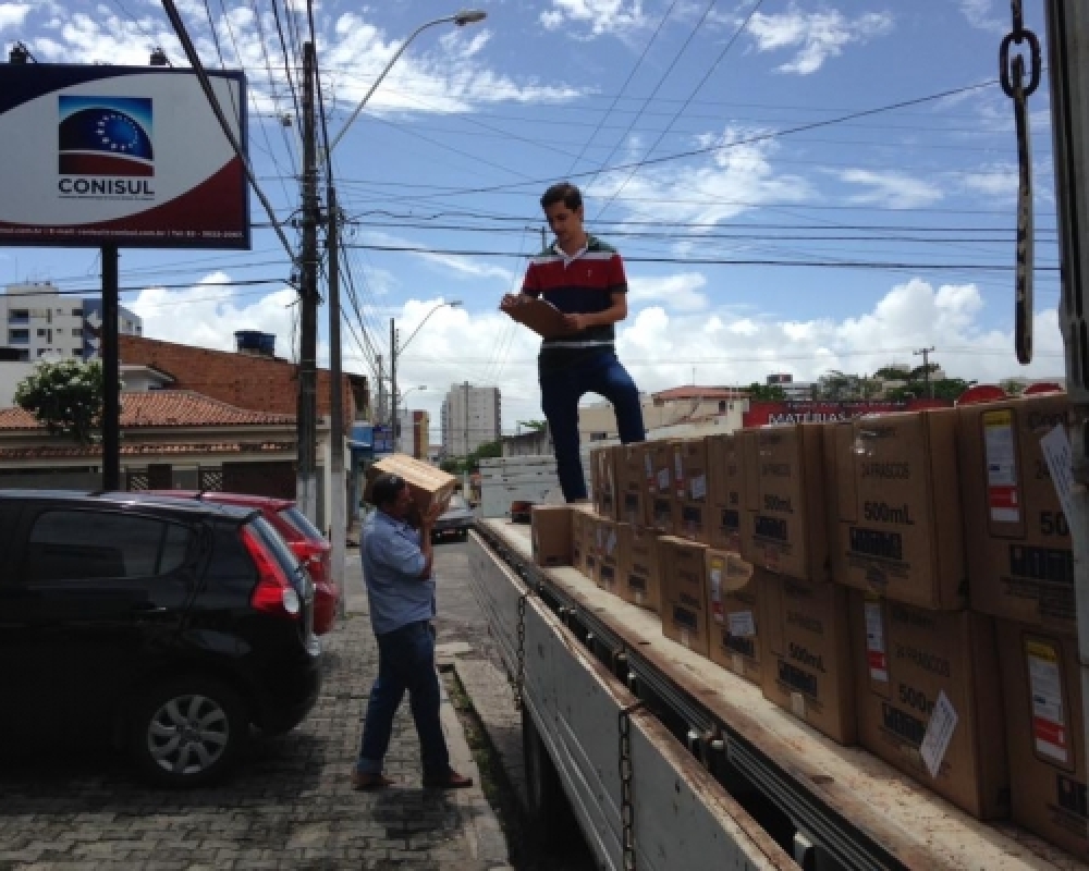 Prefeitura de Campo Alegre faz retirada de mais medicamentos para o município pelo CONISUL