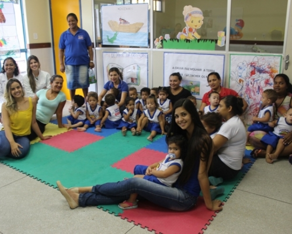 Programa Saúde na Escola leva ações de saúde bucal para as creches do município