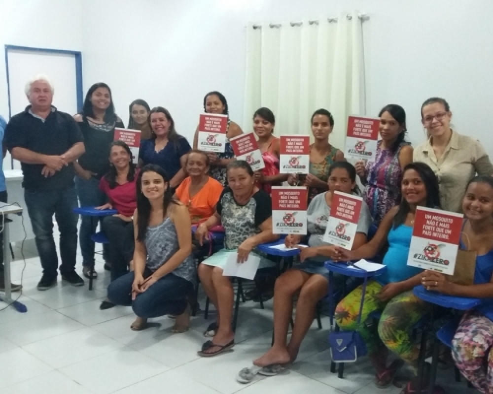 Grupos de Idosas e gestantes do CRAS participam de ações sobre o combate ao Aedes Aegypti