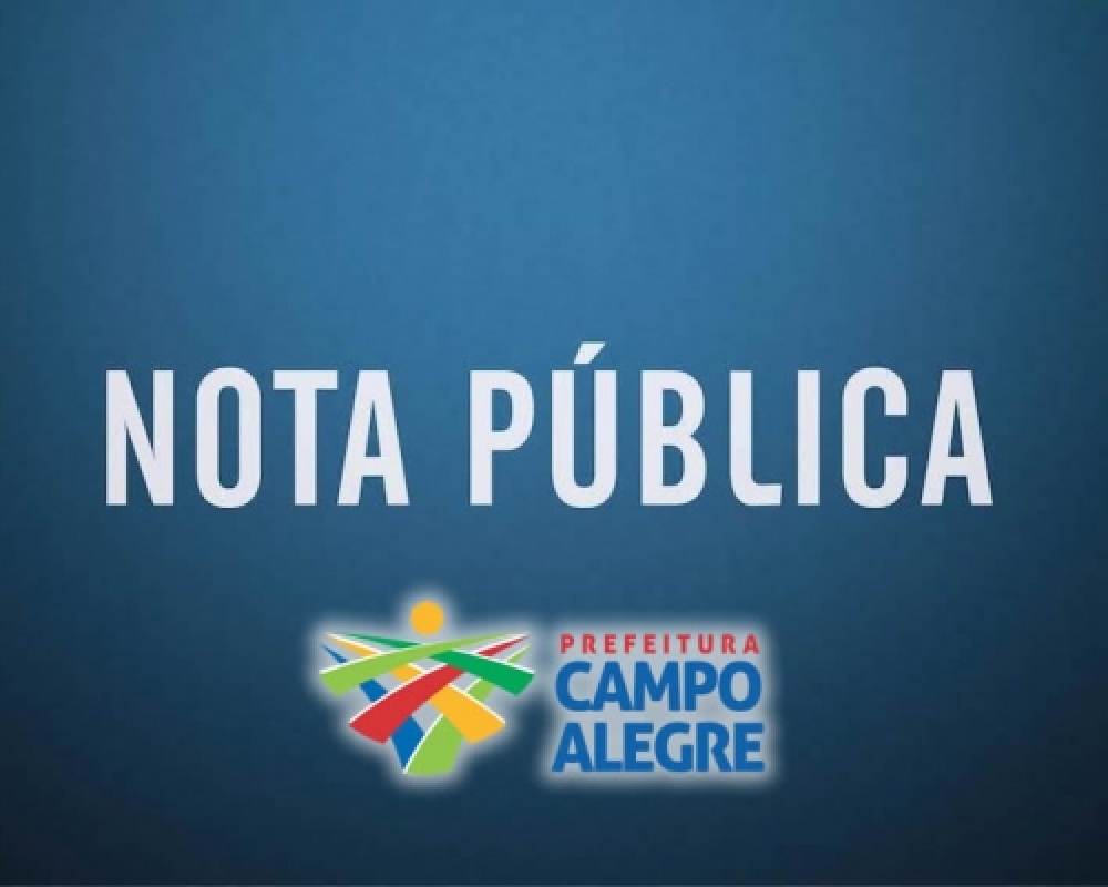 NOTA OFICIAL: Prefeitura suspende realização de festejos juninos 