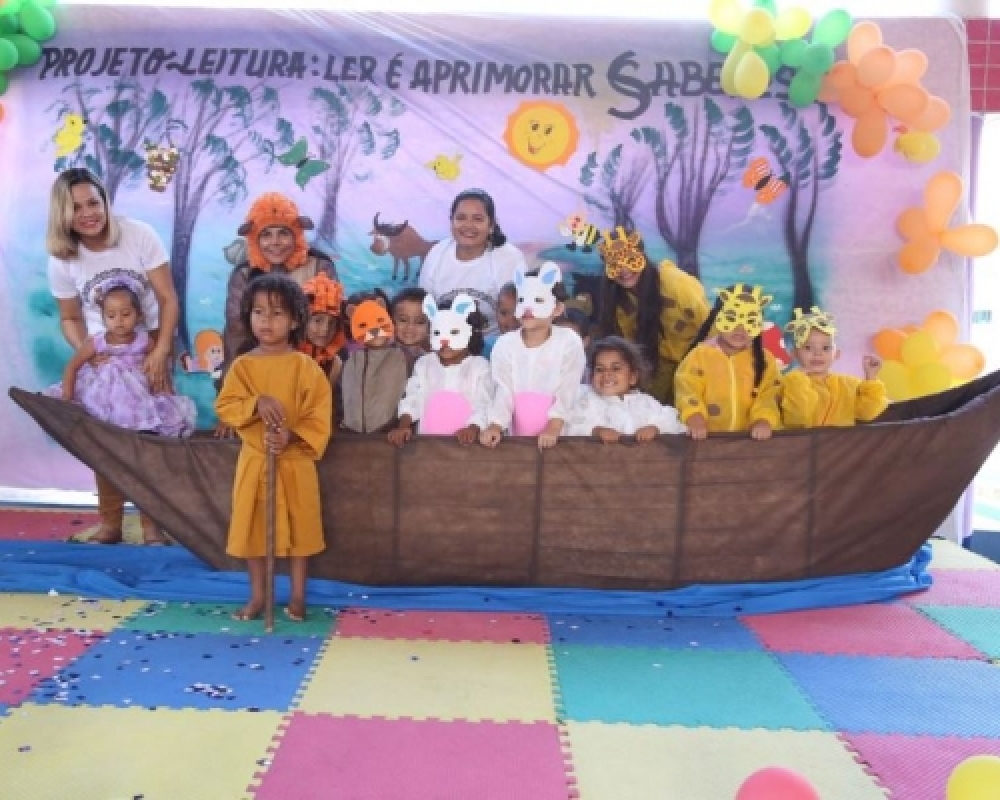 Centro de Educação Infantil Lizete Alves Ferreira realizou o projeto LER É APRIMORAR SABERES!
