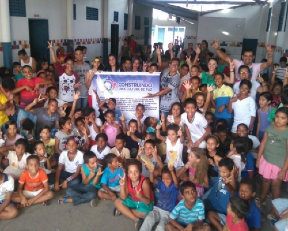 Escola Felizardo Souza Lima recebeu o Projeto Construindo uma Cultura de Paz