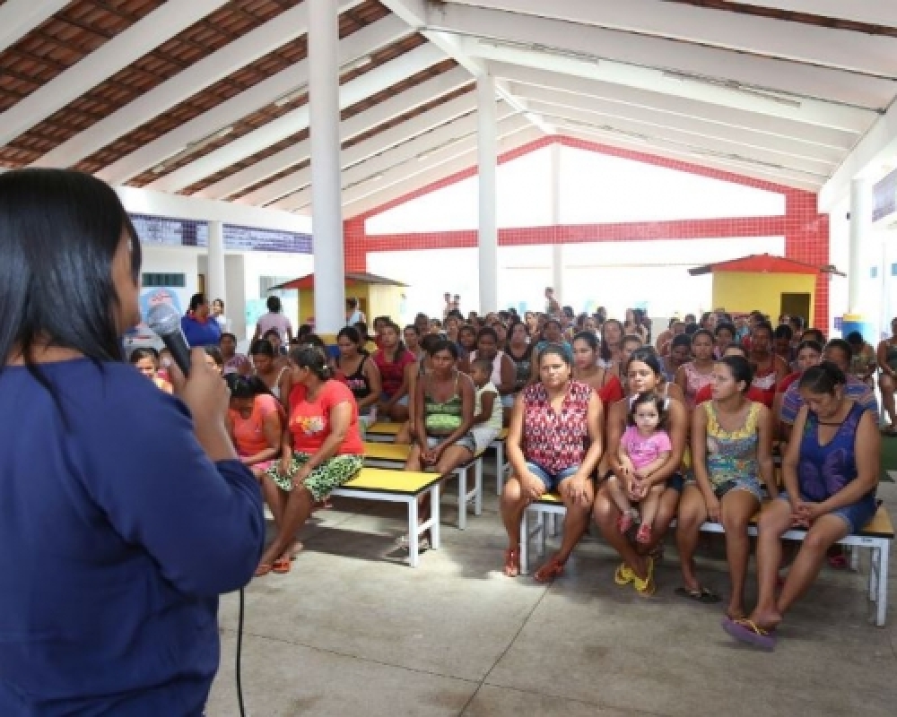 Prefeitura realizou ação social voltada para as mães dos alunos das Creches do município