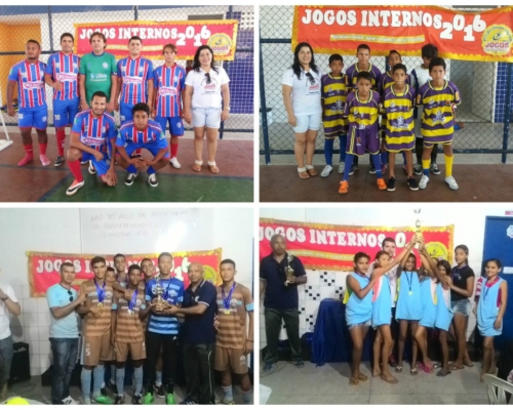 Estudantes da Escola João Fernandes Vieira participaram da culminância dos Jogos Internos 2016