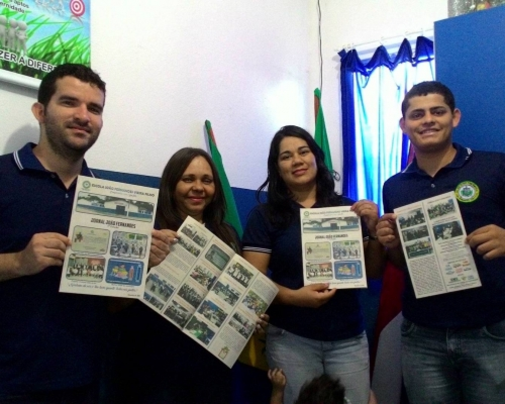 Escola João Fernandes lança 1ª edição do JJF - Jornal João Fernandes