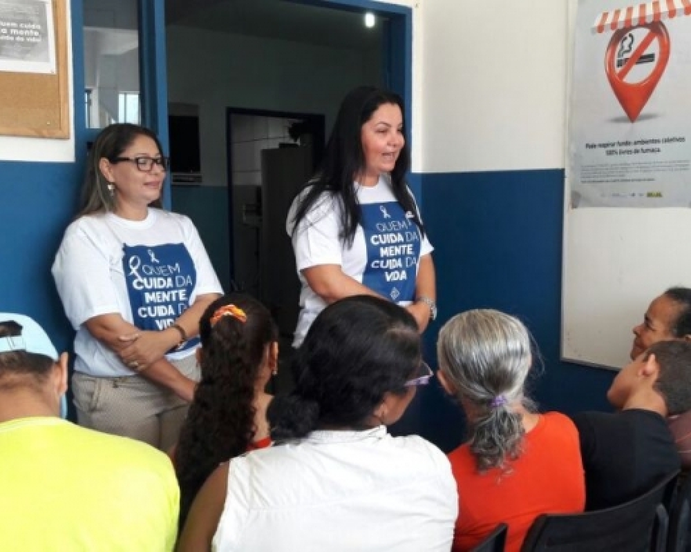 Ambulatório de Saúde mental de Luziápolis realiza ações em adesão a Campanha Janeiro Branco