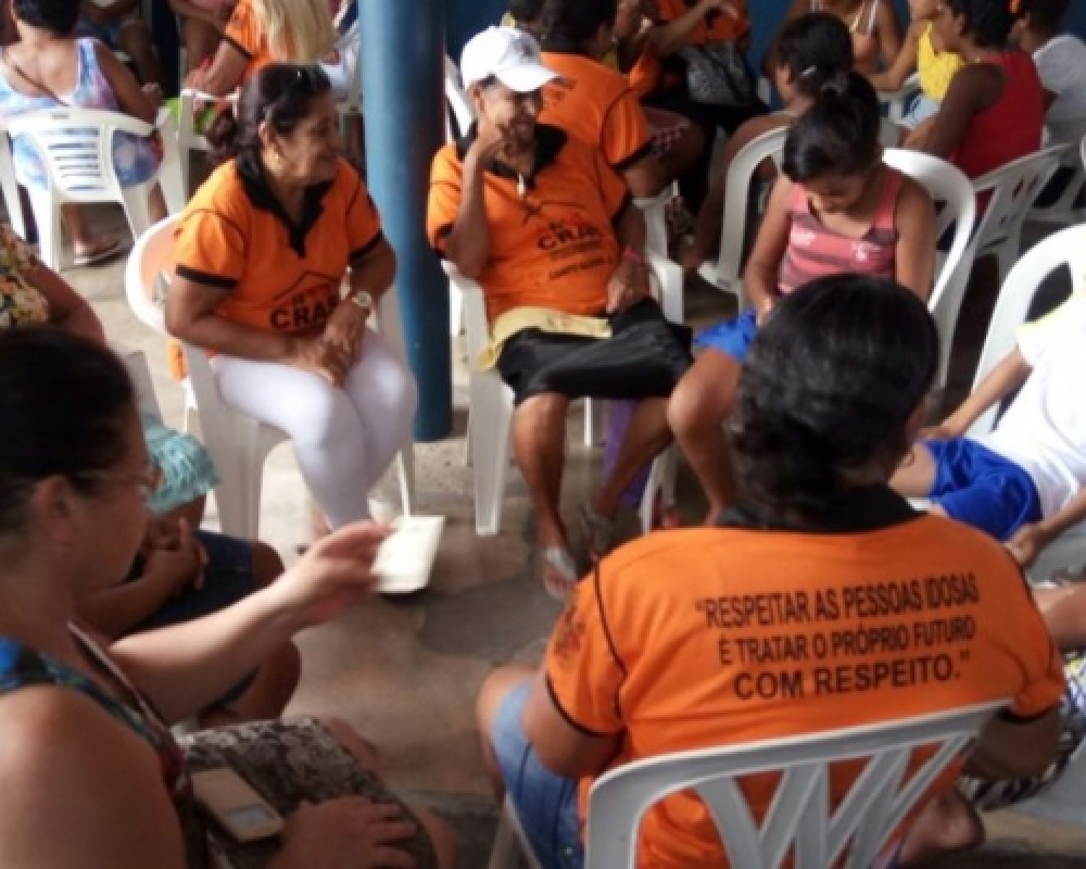 CRAS lançou o projeto REALidades proporcionando o convívio entre diferentes faixas etárias