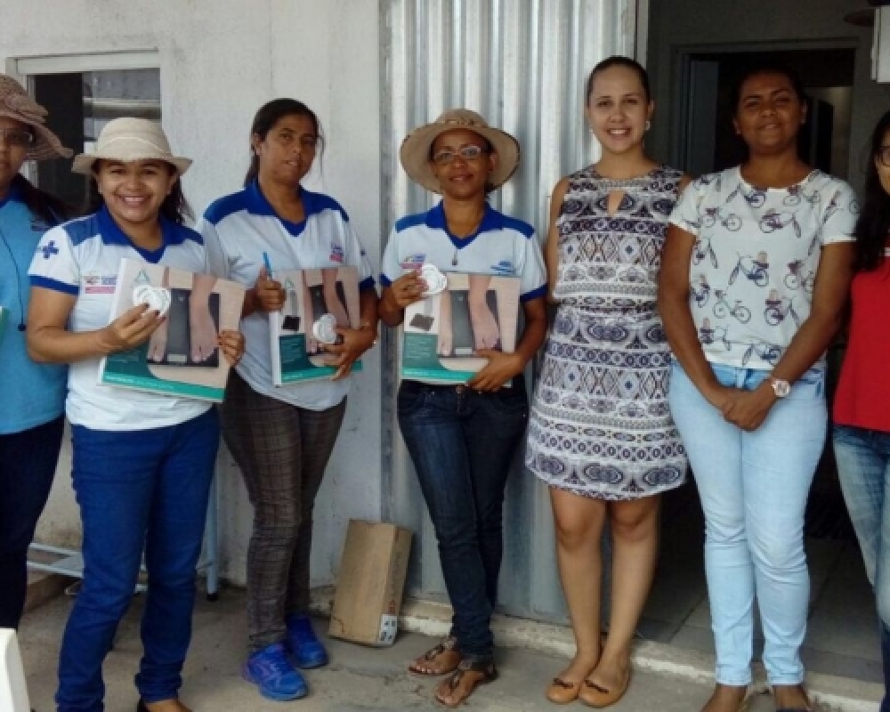 Secretaria de saúde realiza entrega de novos materiais e equipamentos para os ACS