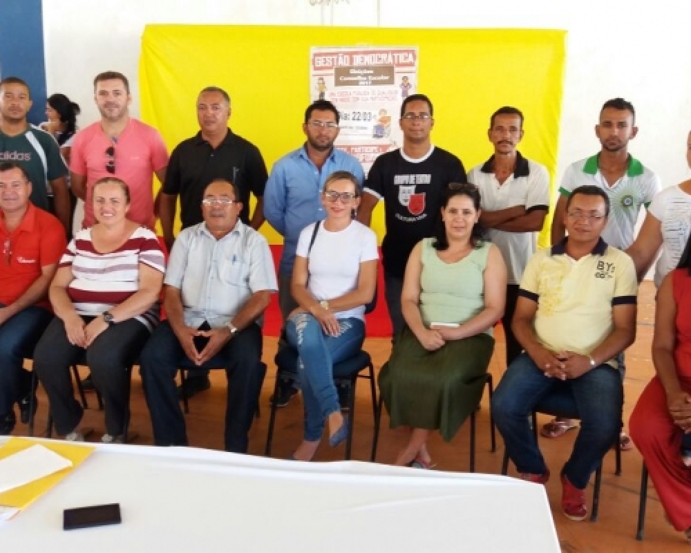 Escola Hildebrando Guimarães realizou assembleia para eleição e posse do Conselho escolar 