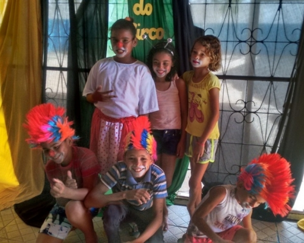 Serviço de Convivência de Luziápolis realizou uma homenagem ao dia do circo