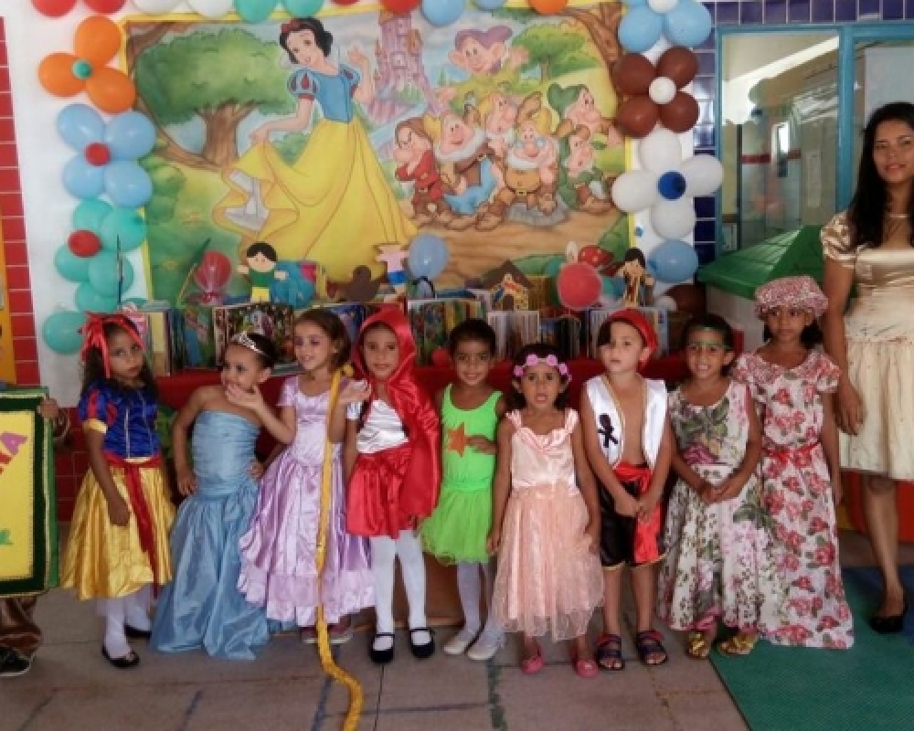 Centro de Educação Infantil Valcira de Medeiros realizou culminância do projeto Semana literária