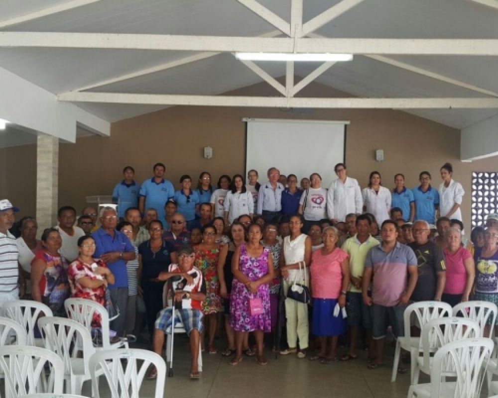 Secretaria de Saúde realizou palestra sobre cuidados com a Hipertensão e a Diabetes