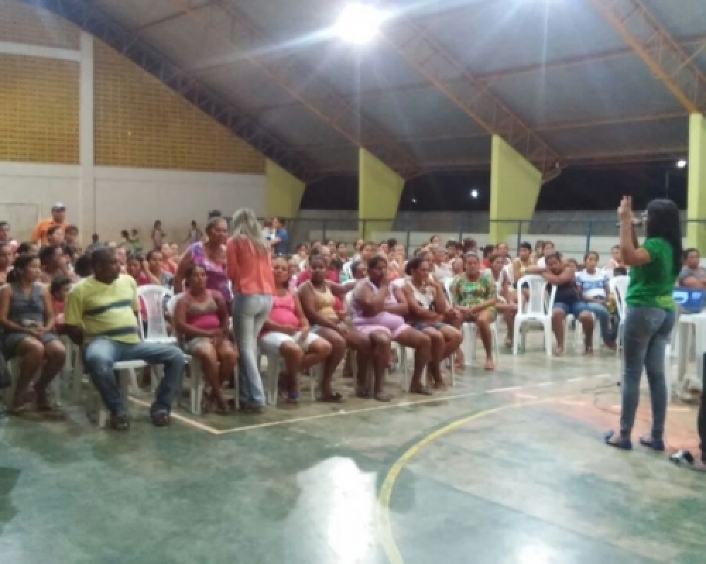 Secretaria de assistência social promove ação do Projeto Social do residencial João José Pereira