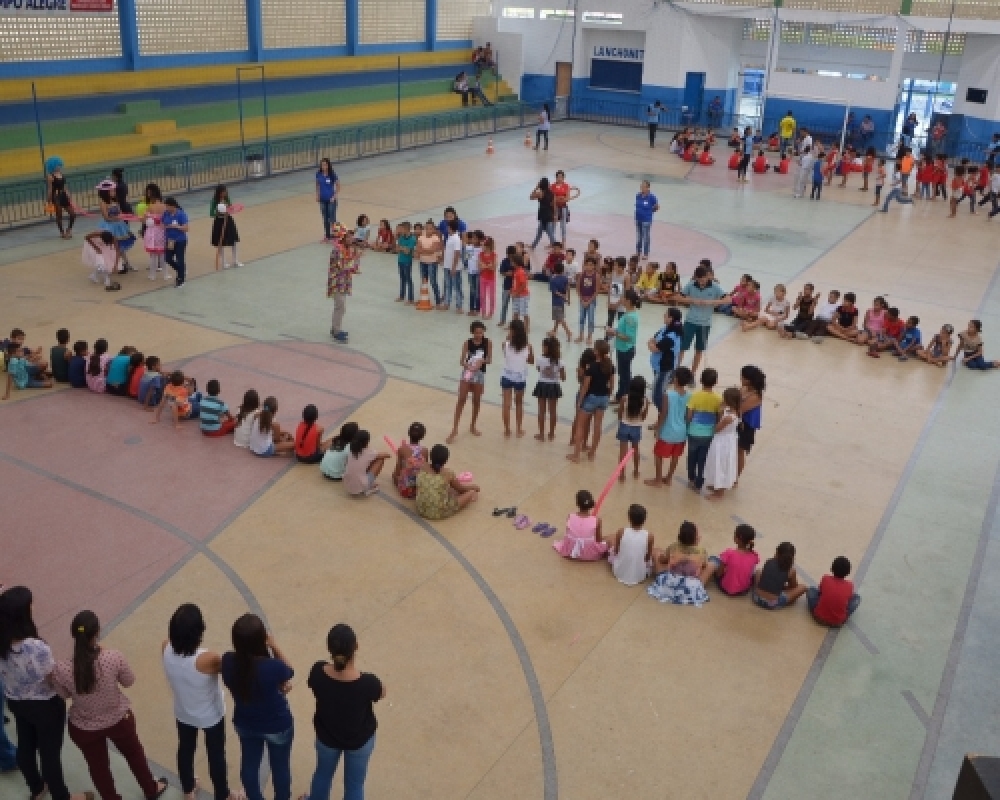 Secretarias municipais integradas realizam o Encerramento da Semana do Brincar 